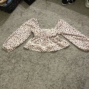 floral long sleeve blouse from Altar’d State